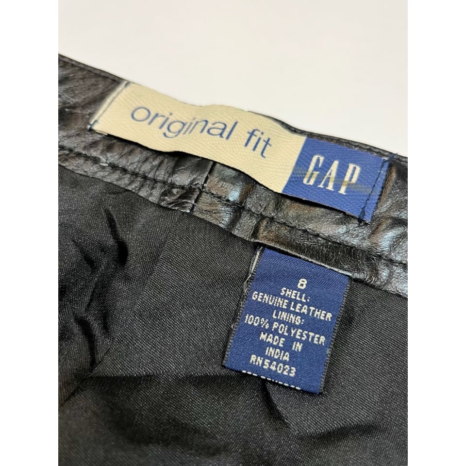 00s GAP LEATHER PANTS Size W29L30 | KORDS 00s GAP LEATHER PANTS Size W29L30 | KORDS