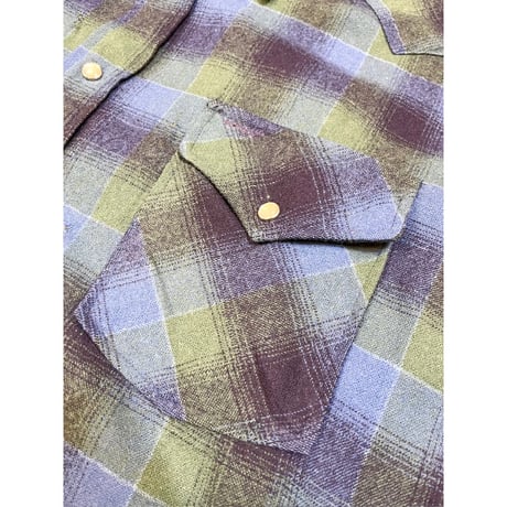 70s PENDELTON WOOL WESTERN SHIRT Size XL