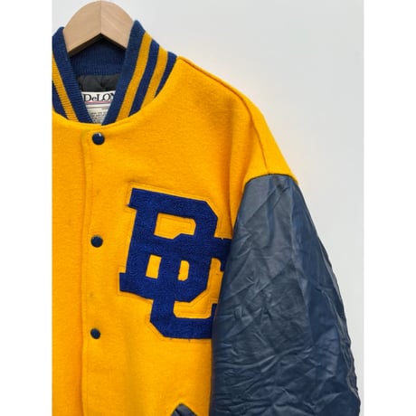 90s DeLONG VARSITY JACKET MADE IN USA 🇺🇸 Size XL