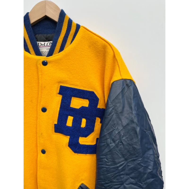 90s DeLONG VARSITY JACKET MADE IN USA 🇺🇸 Size X