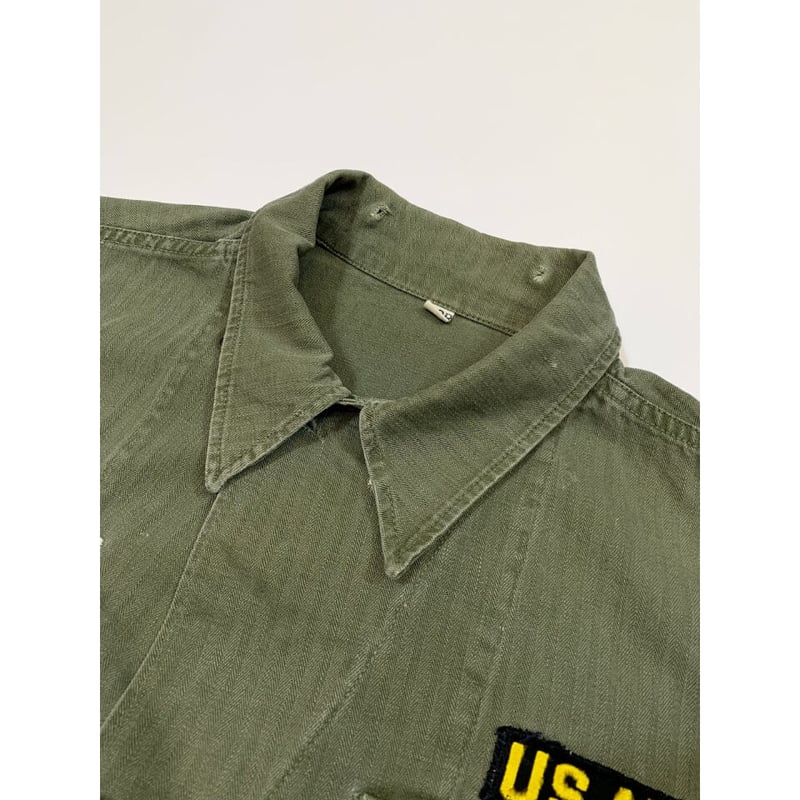 定期入れの 米軍実物 M-43 HBT UTILITY JACKET 38-40 ML程度 ...