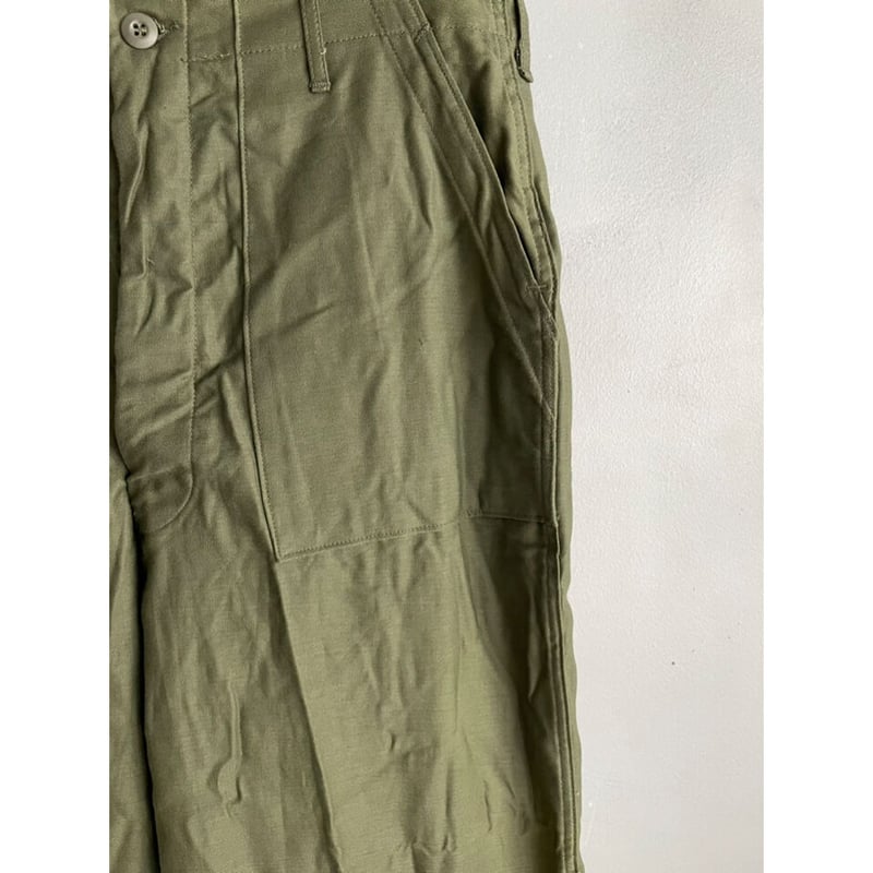 68's US ARMY コットンサテンベイカーパンツ W36L33OG-107 68's US ARMY コットンサテンベイカーパンツ W36L33OG-107 MILITARY