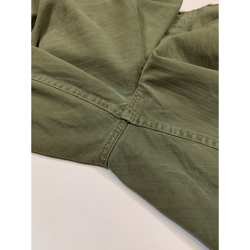 40s US ARMY M-43 HBT CARGO PANTS Size W32L33→W3