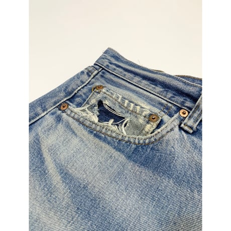 70s Levi’s 501 "66 Chain" DENIM PANTS Size W32L33→W30L29