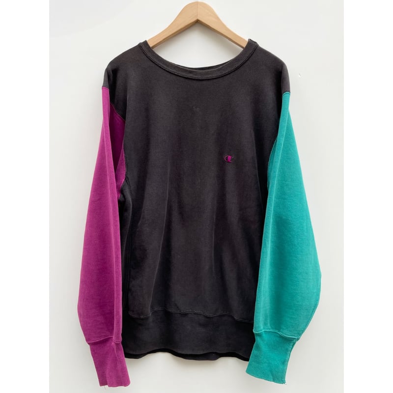 レアカラー 90年代Champion REVERSE WEAVE USA製 90s Champion Reverse Weave Sweatshirt 灰 L 刺繍タグ
