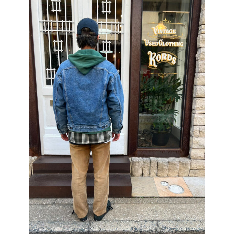 80s usa製 Levis 70417 ブランケットデニムジャケット 80s Levi's 70417 DENIM JACKET MADE IN USA 🇺🇸 Si