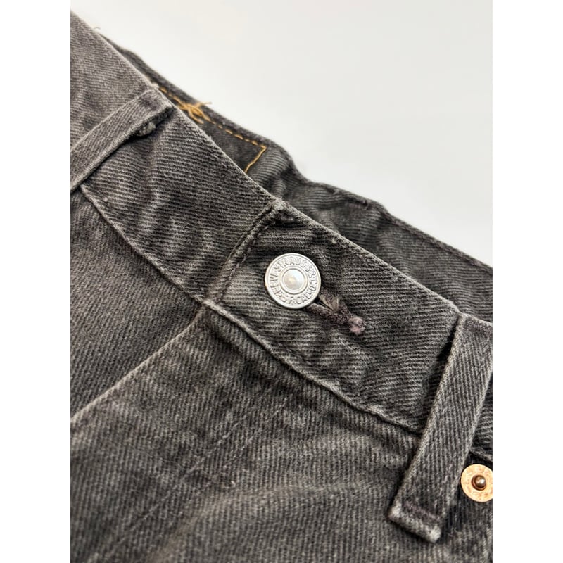 Levi's505/W38L34/ブラックデニム/00s 00s Levi'sリーバイス 505 ブラック デニムパンツ w38 L34☆64