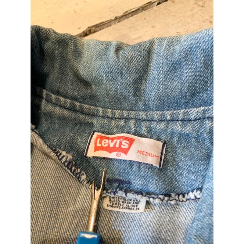 70s Levi's BUSH DENIM JACKET Size M | KORDS