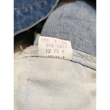 70s Levi’s 646 BELL BOTTOM JEANS MADE IN USA 🇺🇸 Size W36L30→W35L30