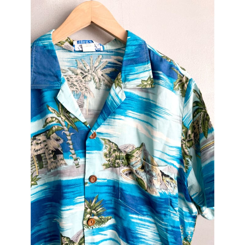 80s Ocean Pacific Sunwear ALOHA SHIRT Size L |
