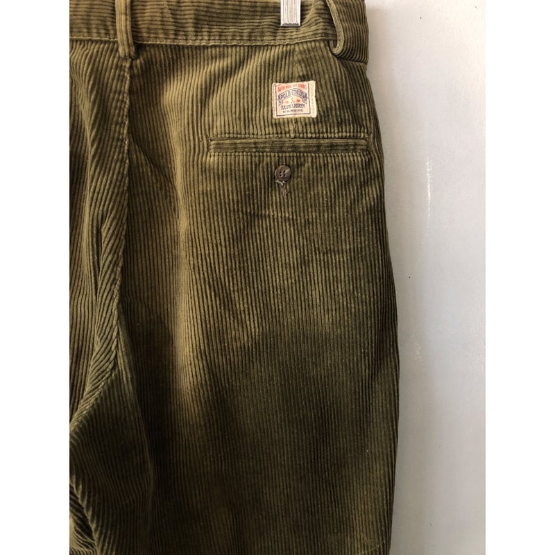 80s Ralph Lauren POLO CORDS 2TUCK PANTS MADE IN