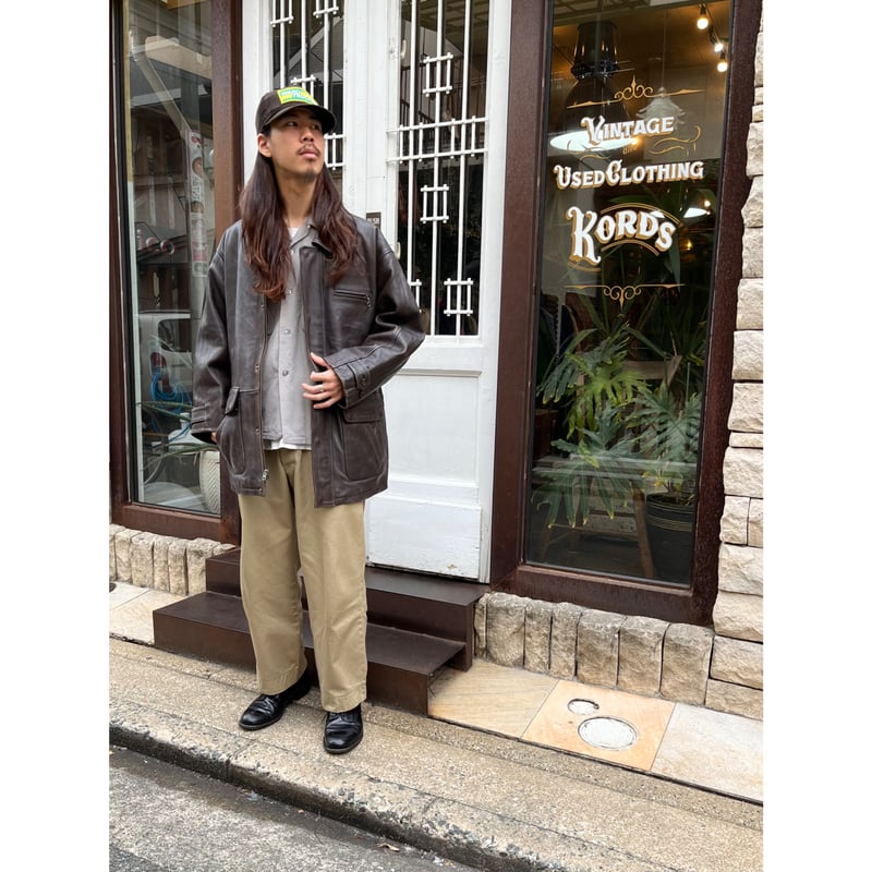 90s POLO SPORT LEATHER COAT Size XL | KORDS 90s POLO SPORT LEATHER COAT Size XL | KORDS