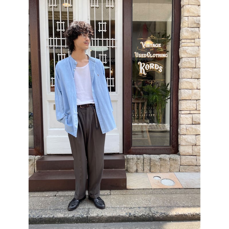 専用　　90s polobyRalphLaurenAndrewラルフローレン 1990s “ Polo Ralph Lauren / ANDREW PANT ” brown two tuck