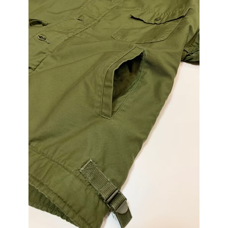 60〜70s US NAVY A-2DECK JACKET Size LARGE