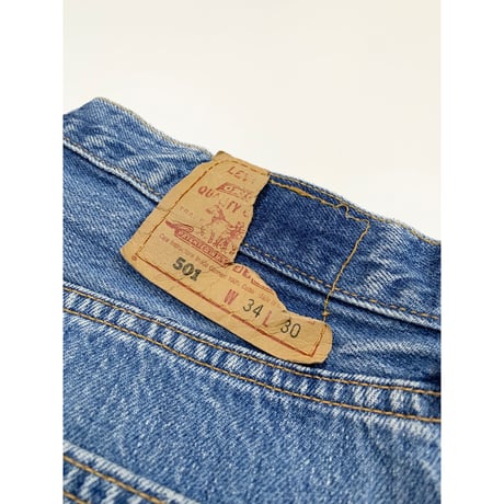 90s Levi’s 501 DENIM PANTS MADE IN USA 🇺🇸 Size W34L30→W32L29