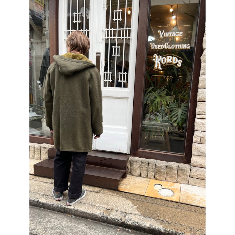 60〜70s Sears Oakbrook WOOL COAT WITH LINER Size