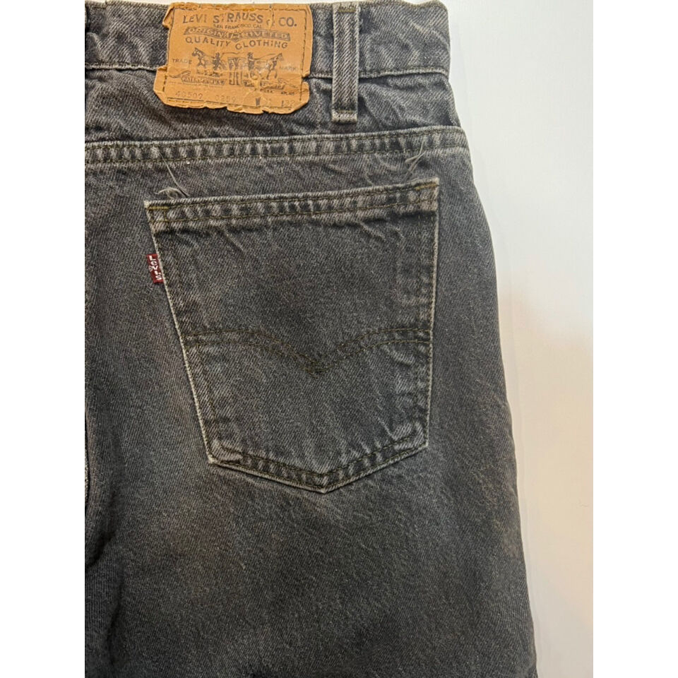 80s Levi's 509-0259 BLACK DENIM PANTS MADE IN U 80s Levi's 509-0259 BLACK DENIM PANTS MADE IN U