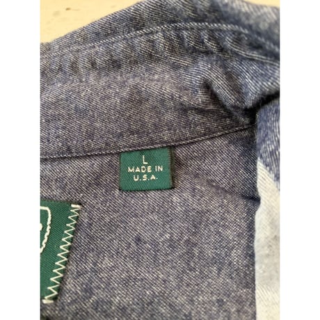 GITMAN BROS FLANNEL  B/D SHIRT MADE IN USA 🇺🇸Size L