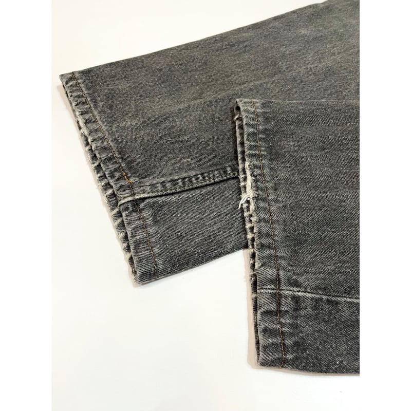 90s Levi's 501-0159 BLACK DENIM PANTS Size W34L
