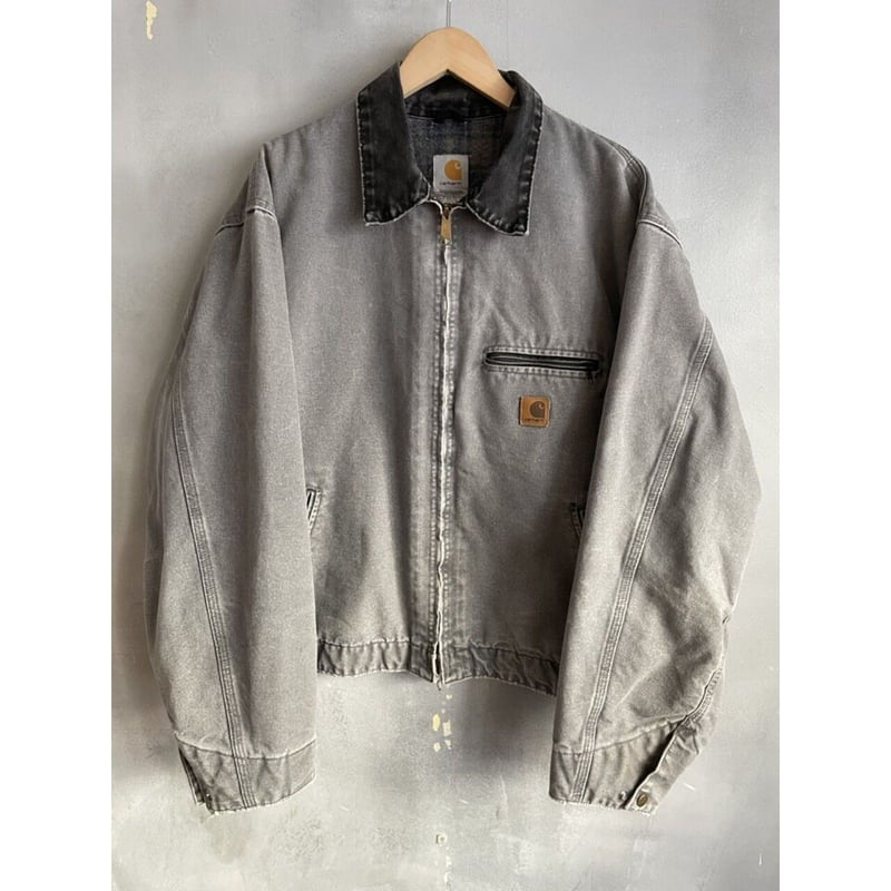 J01NVY[希少カーハート] Carhartt detroit jacket レアアイテム