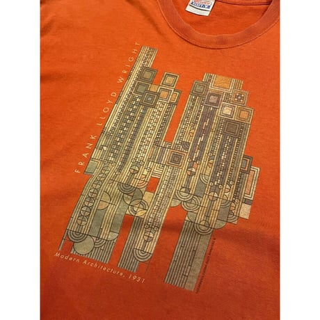 00s FRANK LLOYD WRIGHT ART Tee Size XL