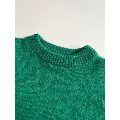 80s L.L.Bean WOOL KNIT Size L程