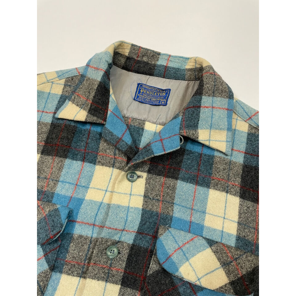 50s PENDELTON WOOL BOARD SHIRT MADE IN USA 🇺🇸 S...