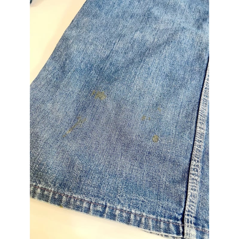 1960年代 BIG MAC カバーオール 実寸42サイズ 色残りGOOD BIG MAC（ビッグマック） 60'S BIG MAC Denim Chore Jacket SIZE/42