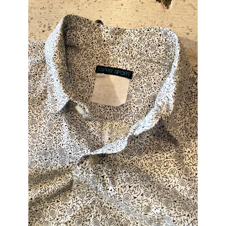 90s SPRIT SPORT COTTON SHIRT Size M