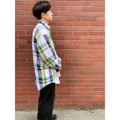 90s Ralph Lauren B/D "BIG SHIRT" Size M