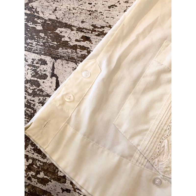 70s VIC.VIC OPEN COLLAR CUBA SHIRT Size M | KORDS