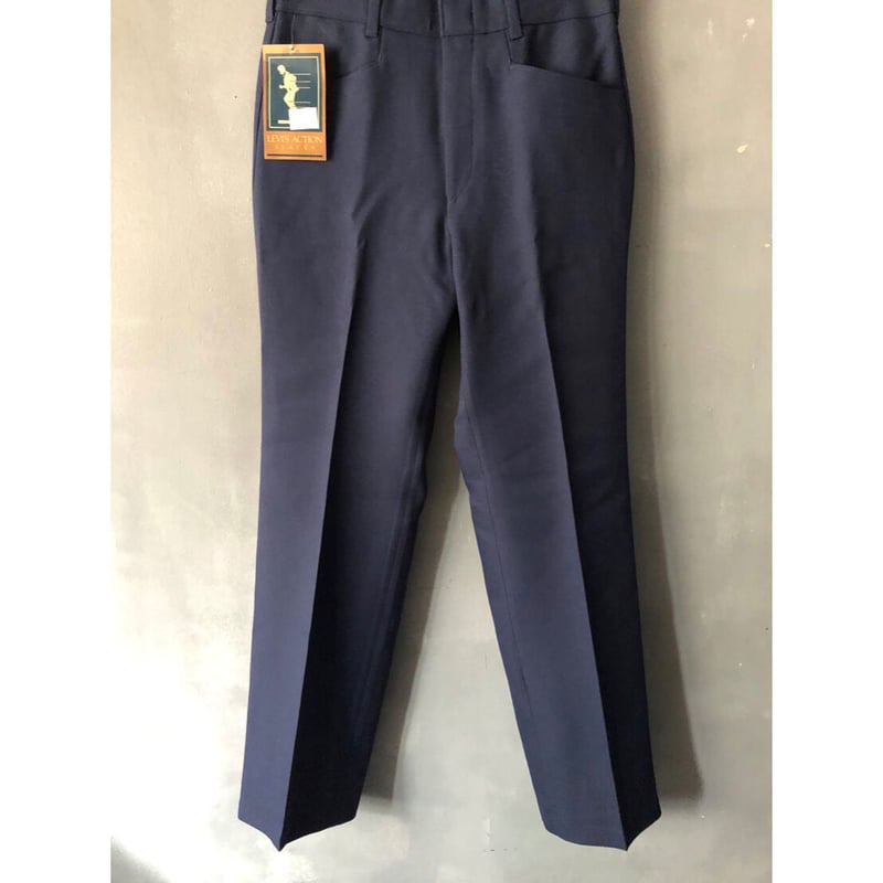 80s DEADSTOCK LEVI'S STA-PREST ACTION SLACKS MA...