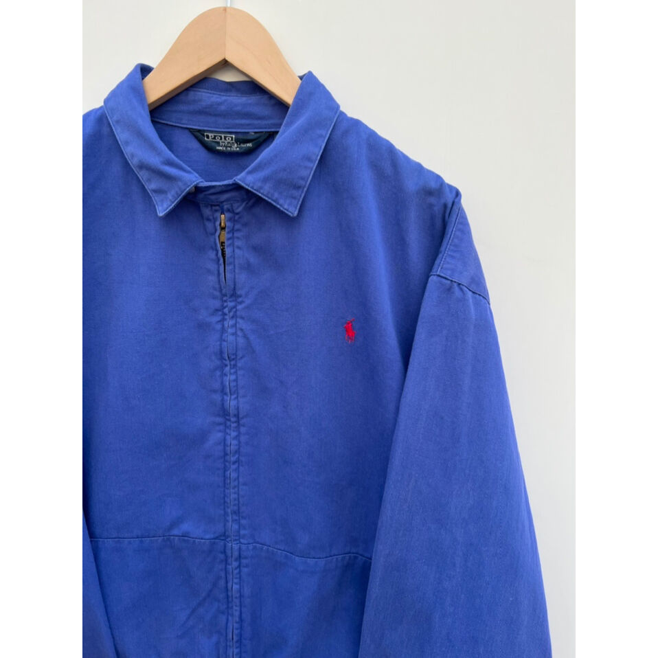 Ralph Lauren POLO by Ralph Lauren Swing Top Sports Jacket Men's S polyester blue type Vintage Second Hand main image 0