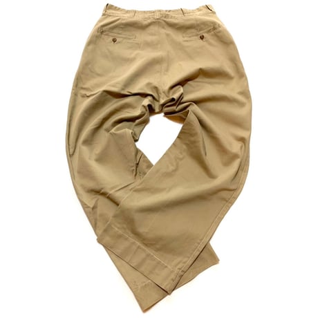 50s US ARMY KHAKI TROUSERS Size W31L29