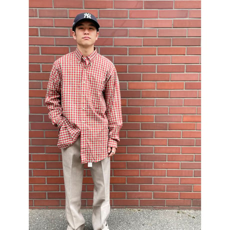 90s  BURBERRYS  B/D CHECK SHIRT MADE IN USA 🇺🇸Size M