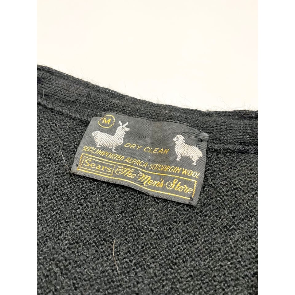 60s Sears ALPACA CARDIGAN Size M | KORDS