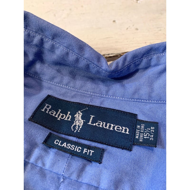 90s Ralph Lauren B/D SHIRT Size 15 1/2-34/35 |