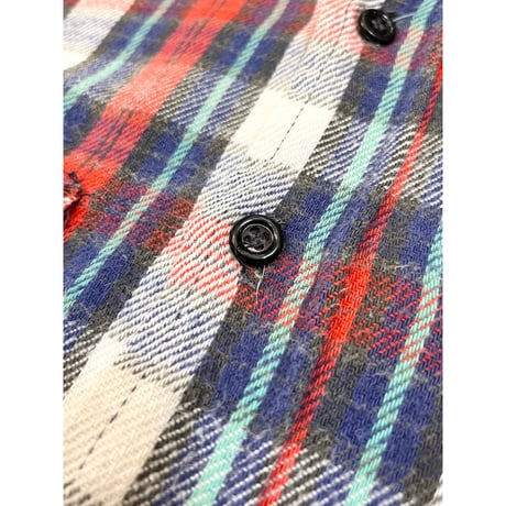 80s FIVE BROTHER FLANNEL SHIRT MADE IN USA 🇺🇸 Size L
