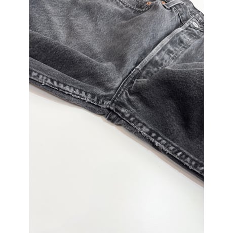 90s Levi’s 501 BLACK DENIM PANTS MADE IN USA🇺🇸 Size W32L30→W30L30