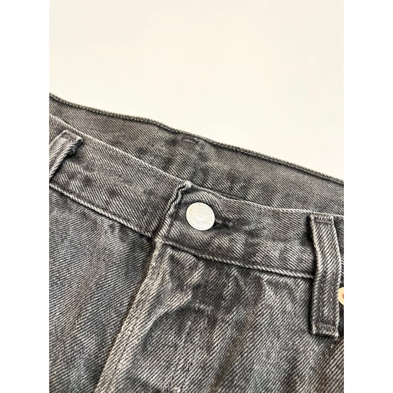 90s Levi's 501-0660 BLACK DENIM PANTS MADE IN U