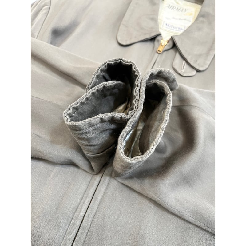 50s AIRMAN レーヨンギャバジンジャケット　ギャバジャン 50s AIRMAN GABARDINE JACKET Size 40 | KORDS