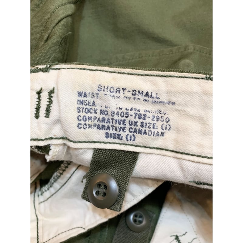 67s US ARMY M-65 FIELD TROUSERS Size SMALL-SHOR