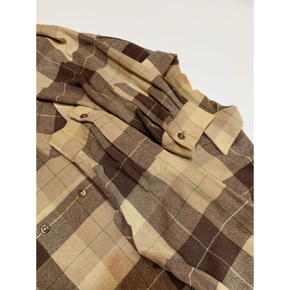 50〜60s Roos Bros CALIFORNIA OPENCOLLAR WOOL SHI 50〜60s Roos Bros CALIFORNIA OPENCOLLAR WOOL SHI
