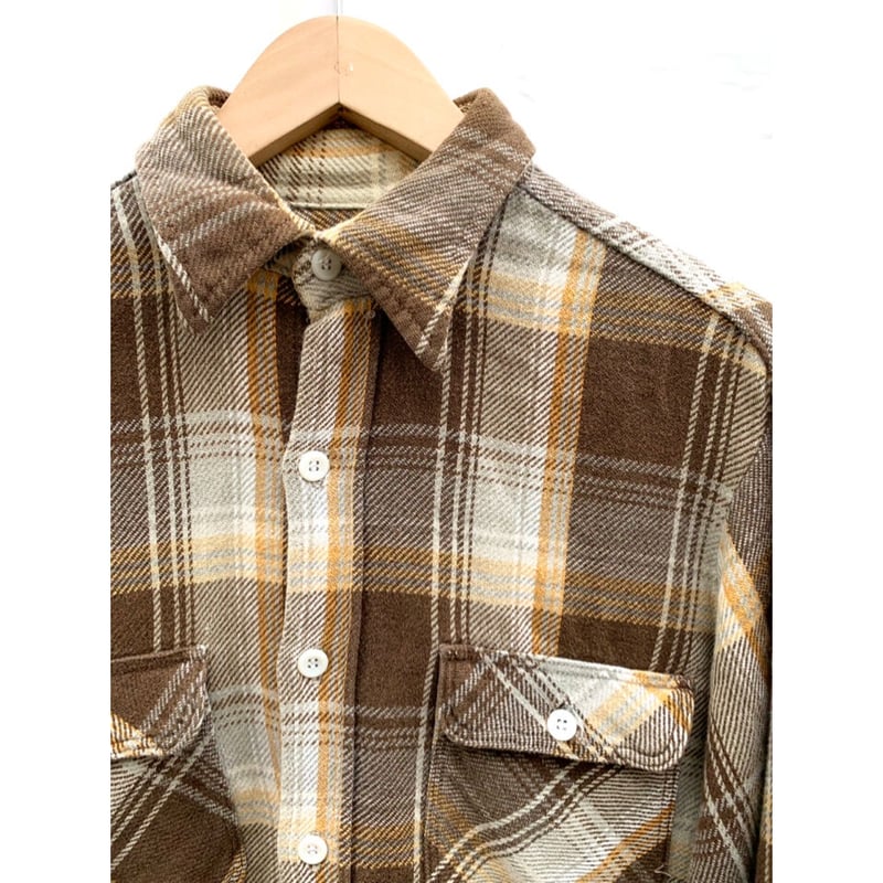 60s〜70s GRANTS FLANNEL SHIRT Size M | KORDS
