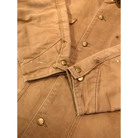 70s carhartt DUCK CHORE COAT MADE IN USA 🇺🇸 Size 46L