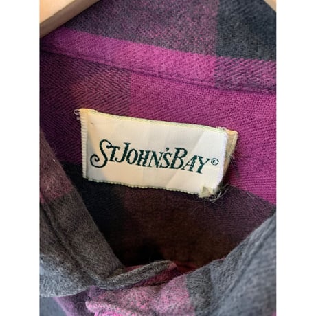 (専用) 90s ST. JOHN'S BAY FLANNEL SHIRT