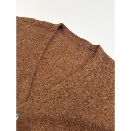 60s〜 Unknown ALPACA CARDIGAN Size L程