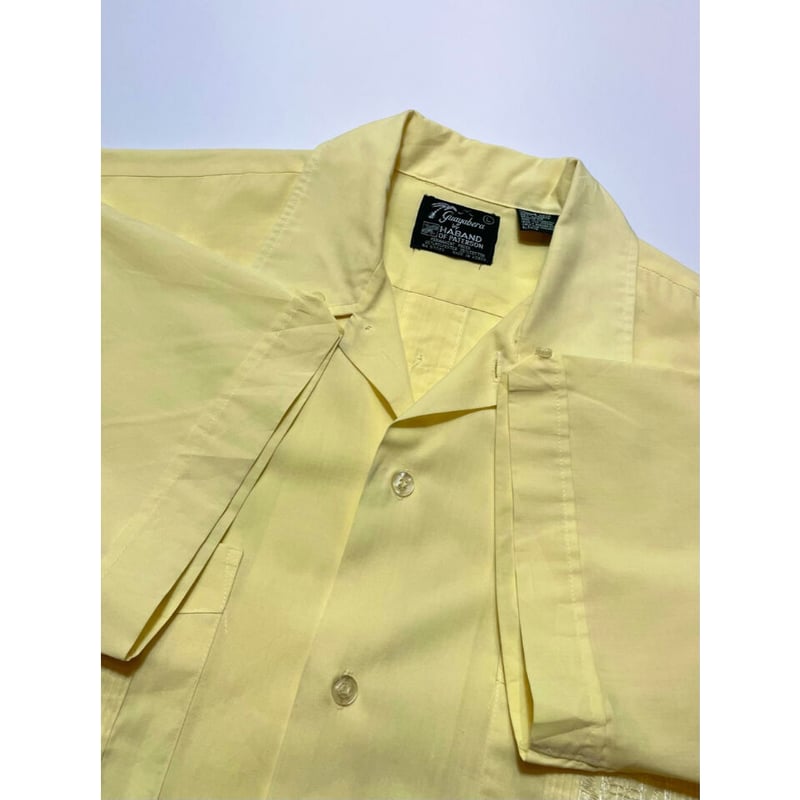 8on8 Yellow print Cuban shirt キューバシャツ 8on8 Yellow print Cuban shirt キューバシャツ - メルカリ