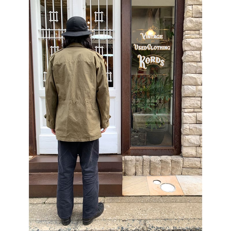 50s FRENCH ARMY M-47 FIELD JACKET 