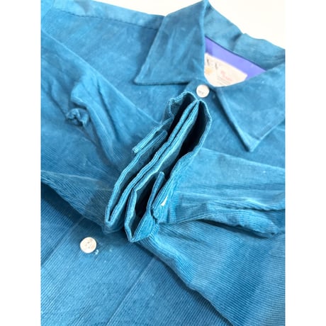 60s "DEAD STOCK" CORDUROY SHIRT Size M